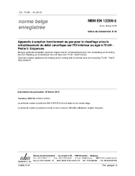 NBN EN 12309-5:2015