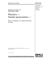 BS EN ISO 5659-1:1999