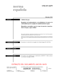 UNE-EN 16479:2014
