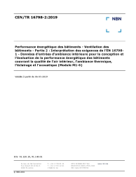 CEN/TR 16798-2:2019