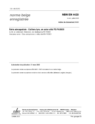 NBN EN 4420:2003