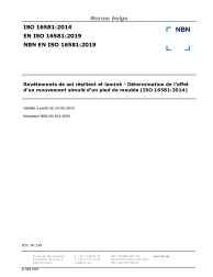 NBN EN ISO 16581:2019