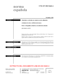 UNE-EN ISO 8442-4:1998
