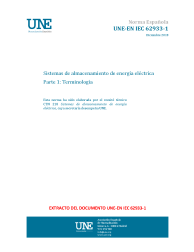 UNE-EN IEC 62933-1:2018