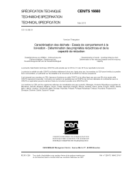 CEN/TS 16660:2015