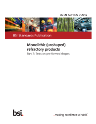 BS EN ISO 1927-7:2012