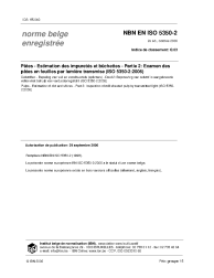 NBN EN ISO 5350-2:2006