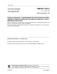NBN EN 12543-4:1999