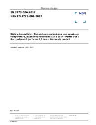 NBN EN 3773-006:2017