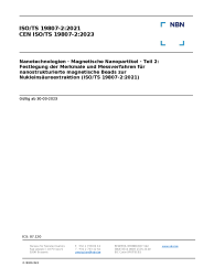 CEN ISO/TS 19807-2:2023