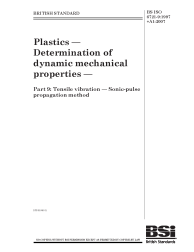 BS ISO 6721-9:1997+A1:2007