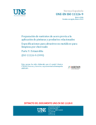 UNE-EN ISO 11126-9:2006 (R2009)