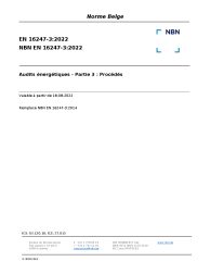 NBN EN 16247-3:2022
