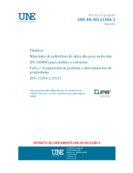 UNE-EN ISO 21304-2:2021