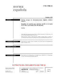 UNE-TBR 31:1999