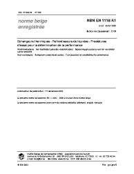 NBN EN 1118/A1:2003