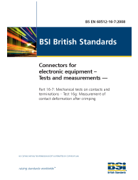 BS EN 60512-16-7:2008