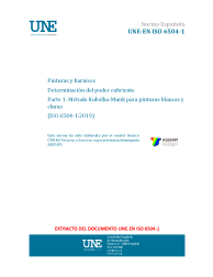 UNE-EN ISO 6504-1:2020