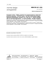 NBN EN 4611-005:2012