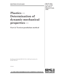 BS EN ISO 6721-2:1996