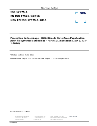 NBN EN ISO 17575-1:2016