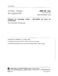 NBN EN 1424:1997