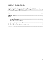 DIN CEN/TR 17068*DIN SPEC 18116:2017-06