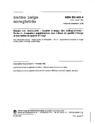NBN EN 462-4:1995