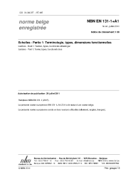 NBN EN 131-1+A1:2011