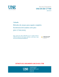 UNE-EN ISO 17708:2019