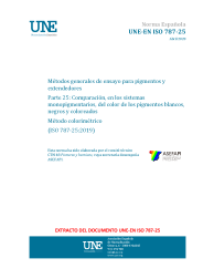 UNE-EN ISO 787-25:2020
