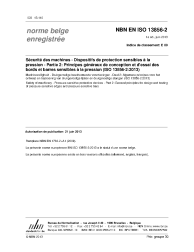 NBN EN ISO 13856-2:2013