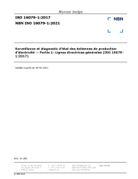 NBN ISO 16079-1:2021