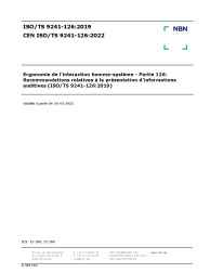 CEN ISO/TS 9241-126:2022