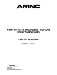 ARINC Specification 836:2012