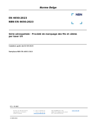 NBN EN 4650:2023