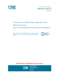 UNE-EN 14187-5:2020