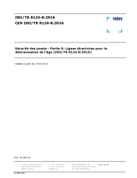 CEN ISO/TR 8124-8:2016