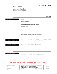 UNE-EN ISO 4684:2006