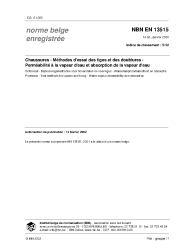 NBN EN 13515:2002