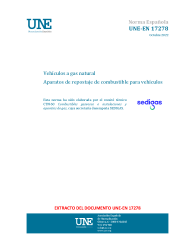 UNE-EN 17278:2022