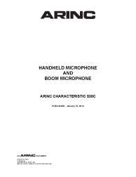 ARINC Characteristic 538C:2014