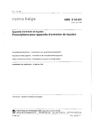 NBN S 34-001:1991