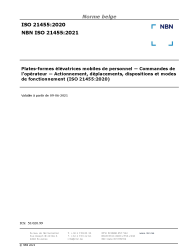 NBN ISO 21455:2021