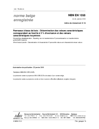 NBN EN 1058:2010