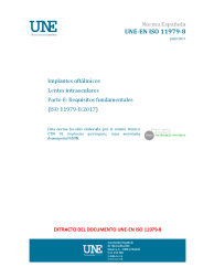 UNE-EN ISO 11979-8:2017