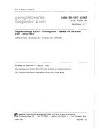 NBN EN ISO 13666:1998