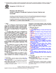 ASTM C157/C157M-24e1