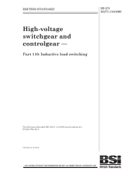 BS EN 62271-110:2005