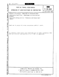 NBN S 26-002:1984
